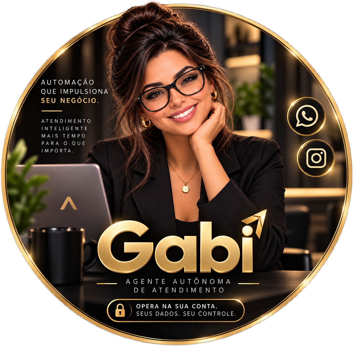 Gabi, agente autônoma da Vista Virtual